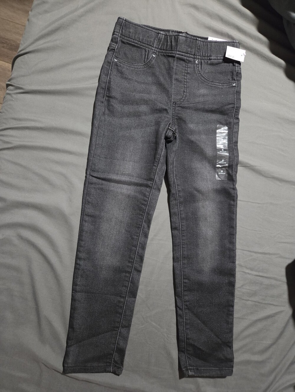 Girls' Black Stretch Jeans - Comfortable Everyday Bottoms